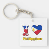 I love Philippines キーホルダー (正面)