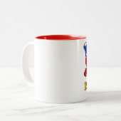 I love Philippines ツートーンマグカップ (正面左)