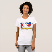 I love Philippines Tシャツ (正面フル)