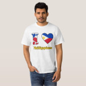 I love Philippines Tシャツ (正面フル)