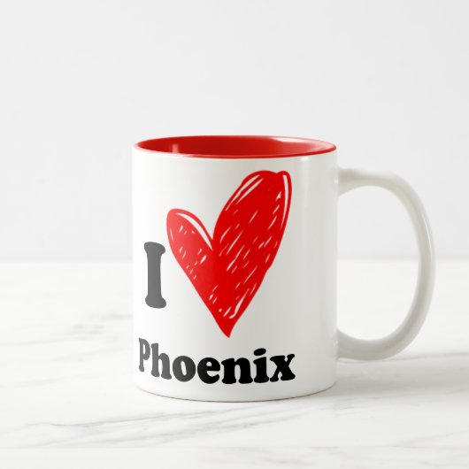 I love Phoenix ツートーンマグカップ (右)