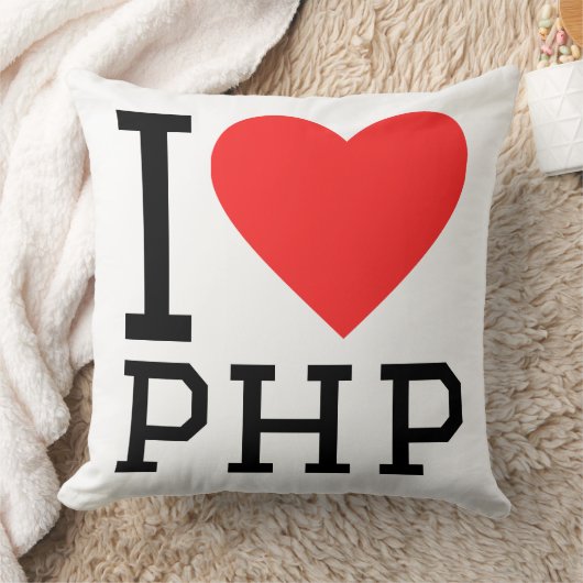 I love php  クッション (ブランケット)