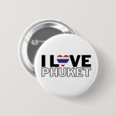 I LOVE PHUKET - For real Phuketiens! 缶バッジ (正面&裏面)