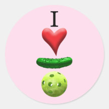 I Love Pickleball – ピンク – 