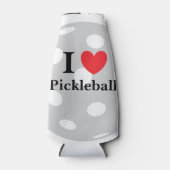 「I Love Pickleball」ボトル クール ボトルクーラー (正面)