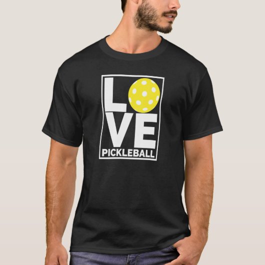 I Love Pickleball Do You Tシャツ (正面)