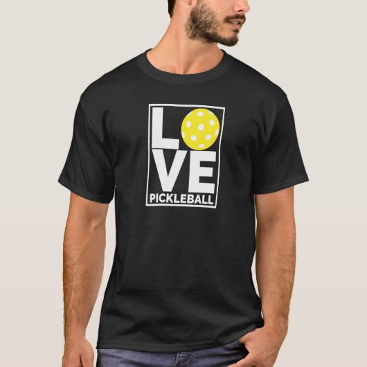 I Love Pickleball Do You Tシャツ (正面)