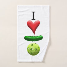 I Love Pickleball Logo - Sweat Taoil