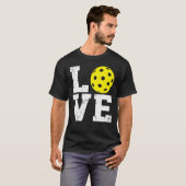 I Love Pickleball Paddleball Pickleball Player Tシャツ (正面フル)