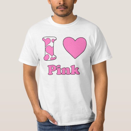I love Pink Tシャツ (正面)