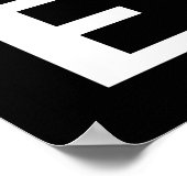 I Love Pixels,ギークデザイン，ピクセルアート ポスター (角)