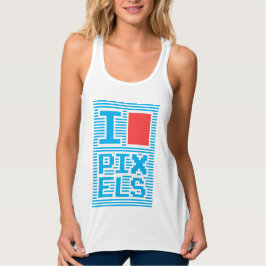 I Love Pixels,ギーク, タンクトップ