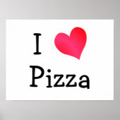 I Love Pizza ポスター (正面)