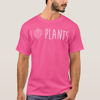 I Love Plants 	 Gardening Hipster Tシャツ