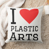 I love plastic arts  クッション (ブランケット)