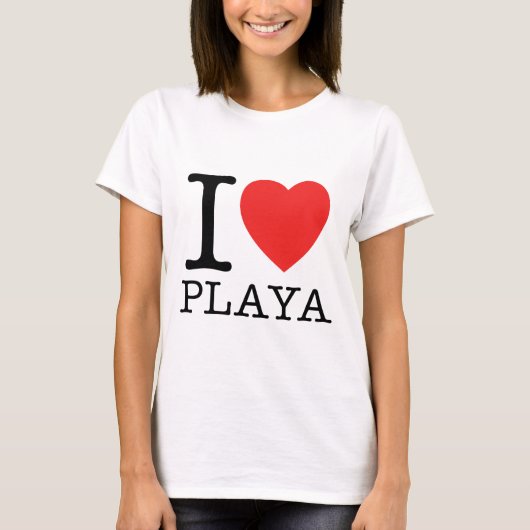 I Love Playa Tシャツ (正面)