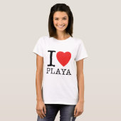 I Love Playa Tシャツ (正面フル)