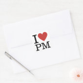 I ❤️ Love PM - Product Management STICKER スクエアシール (封筒)
