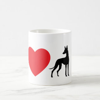 I love Podencos Mug コーヒーマグカップ