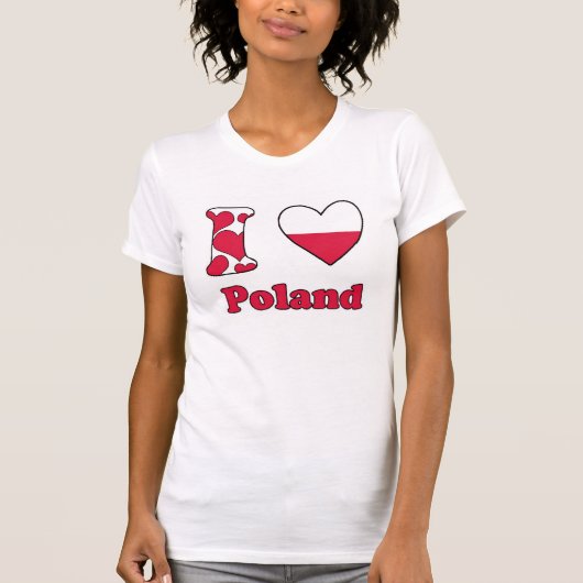 I love Poland Tシャツ (正面)
