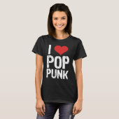 I Love Pop Punk Tシャツ (正面フル)