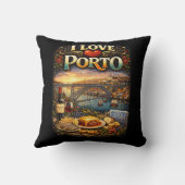 I Love Porto クッション (裏面)
