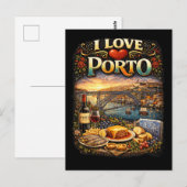 I Love Porto ポストカード (正面/裏面)