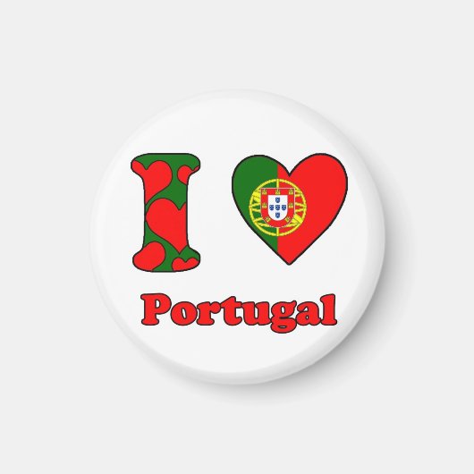 I love Portugal magnet マグネット (正面)