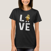 I Love Potatoes Vegetable  Potato In Sunglusses Tシャツ (正面)