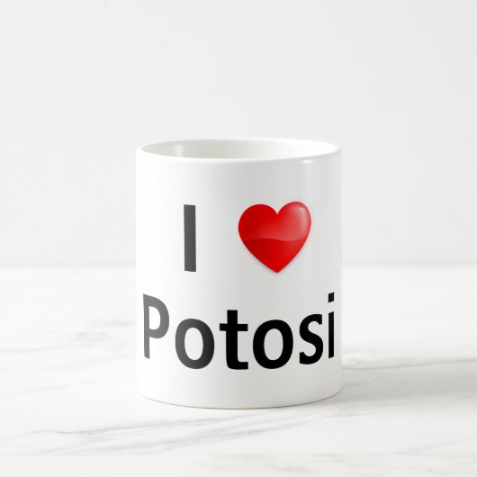I love Potosi コーヒーマグカップ (中央)