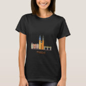 I love Prague souvenir Prague Tシャツ (正面)