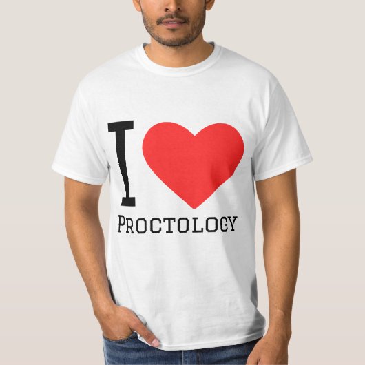 I love proctology tシャツ (正面)