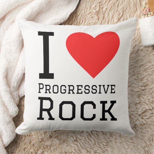 I love progressive rock クッション (ブランケット)