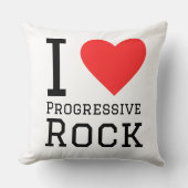 I love progressive rock クッション (正面)