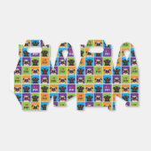 I Love Pugsカラースクウェアパーティーギフトボックス フェイバーボックス (折り畳みなし)