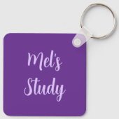 I love purple キーホルダー (裏面)