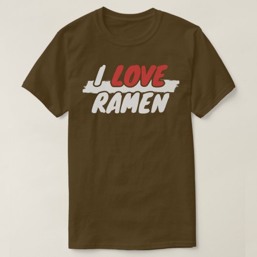I Love Ramen 299 Tシャツ (デザイン正面)