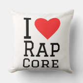 I love rap core クッション (正面)