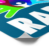 I Love Rare Disease Awareness Shirt - Rare Disease ポスター (角)