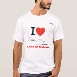 I love RC laser Sailing Tシャツ