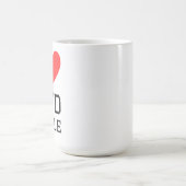 I love red apple コーヒーマグカップ (中央)