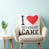 I love red velvet cake  クッション (椅子)