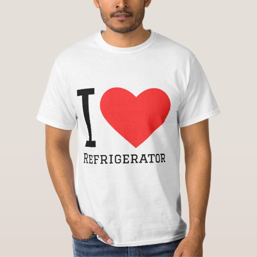 I love refrigerator tシャツ (正面)