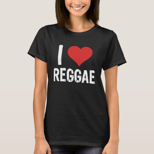 I Love Reggae Tシャツ (正面)