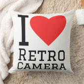 I love retro camera クッション (ブランケット)