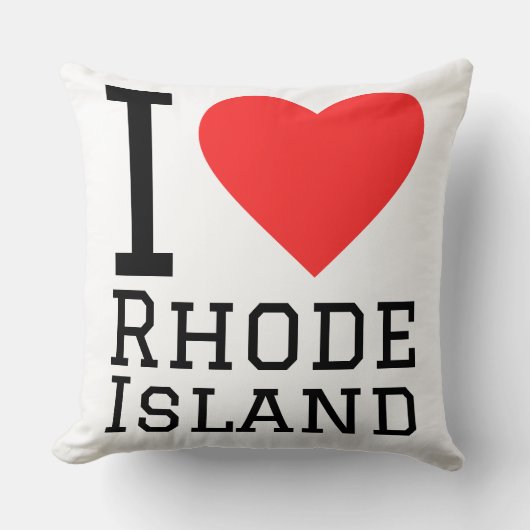I love Rhode Island  クッション (正面)