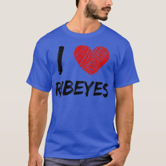 I Love Ribeyes  Tシャツ