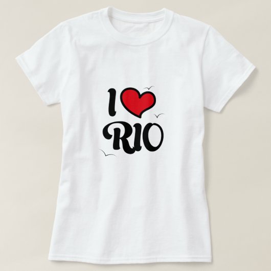 i love rio tシャツ (デザイン正面)