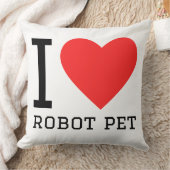 I love robot pet クッション (ブランケット)