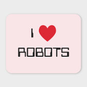 I Love Robotsマウスパッド マウスパッド